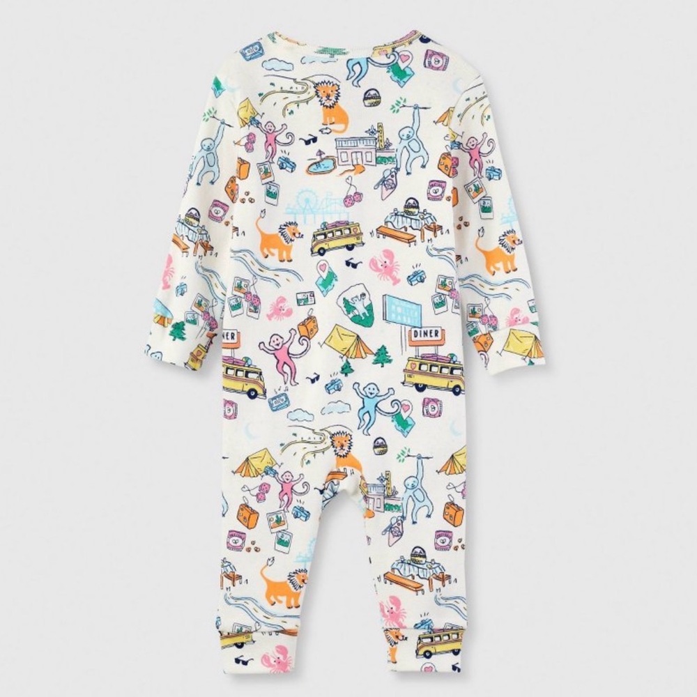 Roller Rabbit Baby Roadtrip Bodysuit - Picture 2 of 3